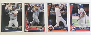 Topps Post Cereal Lot Of 4 Baseball Cards 2002 Mint Top Loaded - Picture 1 of 4