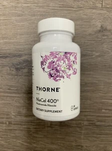 Best Seller Thorne Research Niacel 400 (60 Capsules) exp 12/26 - Picture 1 of 2