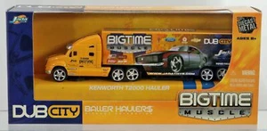 Jada Kenworth T2000 Baller BigTime Muscle Baller Haulers DubCity - 12024 Yellow - Picture 1 of 7