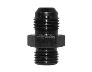 SPEEDFLOW -6AN MALE to 1/4" BSPP ADAPTOR STRAIGHT - black - 750-06 - Picture 1 of 1
