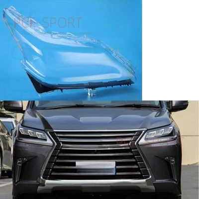 Right Side Headlight Lens Cover+Sealant Glue cover 1PC For Lexus LX570 2016-2021 - Image 1 of 4