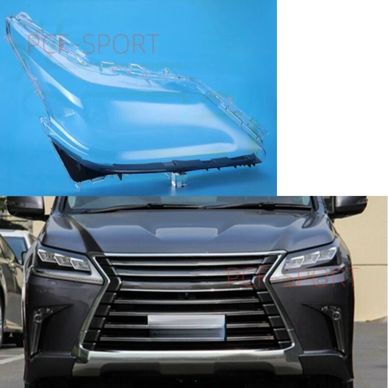 Right Side Headlight Lens Cover+Sealant Glue cover 1PC For Lexus LX570 2016-2021 - Image 1 of 4