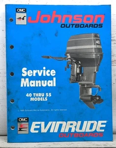 OMC JOHNSON Evinrude Fueraborda 40 a 55 Modelos Manual de Servicio 507872 - Imagen 1 de 4