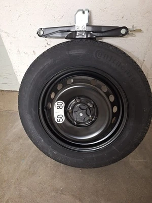 Ersatzrad  5x114,3 4Tx16 ET40 Reserverad T145/90 R16 Renault Kadjar + Wagenheber - Bild 1 von 4