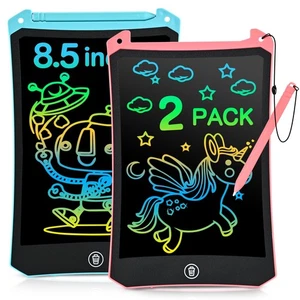 LCD Writing Tablet, 2 Pack Toddler Kids Toys, 8.5 Inch Drawing Pad, Arts and ... - Picture 1 of 8