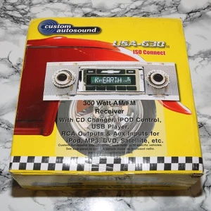 Custom Autosound Concours USA-630 II Stereo Radio For 1973-77 Chevelle El Camino - Picture 1 of 24