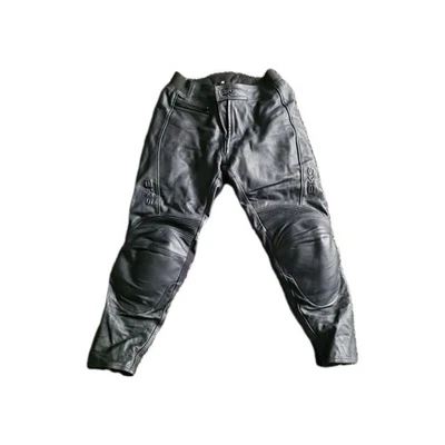 BKS Chelsea Leather Motorcycle Trousers Ladies Size 16 Regular or Size XL Black - Image 1 of 4