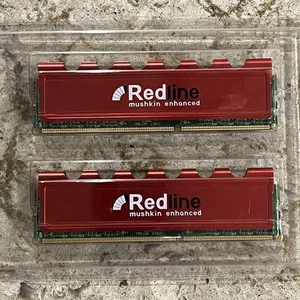 MUSHKIN REDLINE 8GB (2X4GB) PC3-14900 1.5V 997007 DESKTOP RAM - Picture 1 of 2