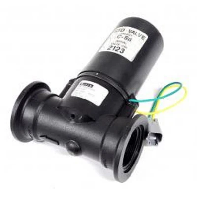 Válvula de control con brida Raven Poly 90 grados 1-1/2" conexión Deutsch - 063-0173-446 Foto 1 de 4