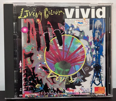 LIVING COLOR - Vivid (1989) - Compact Disc CD - EX Foto 1 de 3