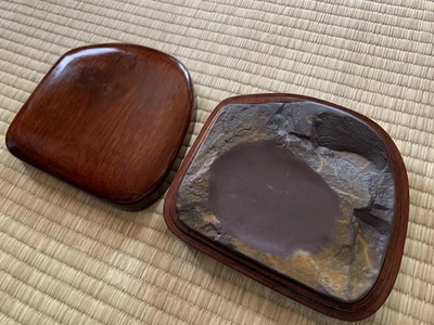 Duan Inkstone Laokeng (Old Pit) каллиграфия из натурального камня Tankei - Изображение 1 из 4