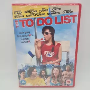 The To Do List 2014 DVD New Sealed Aubrey Plaza - Picture 1 of 2