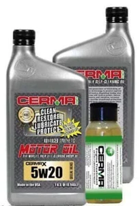 Cermax Performance Ceramic Synthetic 0-20w Oil Value Package for Gas Engines - Picture 1 of 18