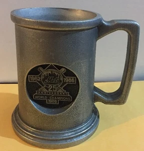 1986 New York Mets World Champions 25th Anniversary Stein - Bild 1 von 6
