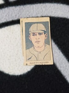 1926 w512 rogers hornsby g-vg handcut