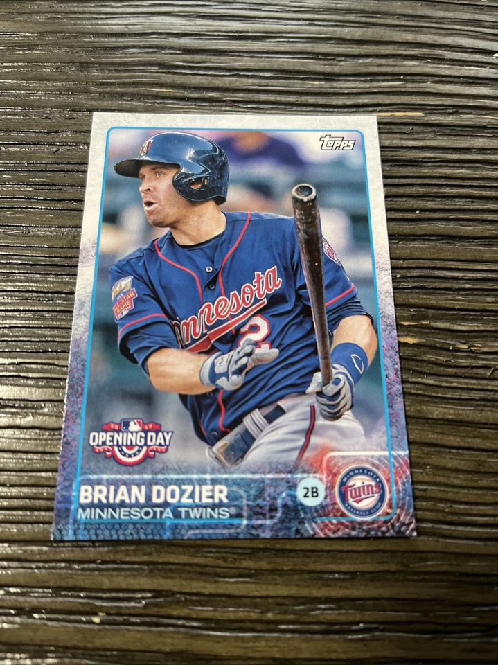 2015 Topps Opening Day #89 Brian Dozier Minnesota Twins - Image 1 of 1