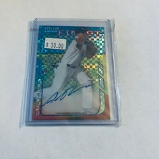 F92104  2014 Finest Rookie Autographs X-Fractors #RAAG Alex Guerrero/149