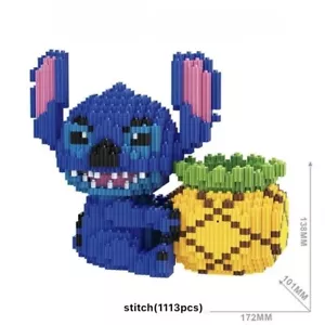 LILO AND STITCH Building Blocks Set- 1113 Pieces- High-Quality Desk & Table Art - Picture 1 of 4