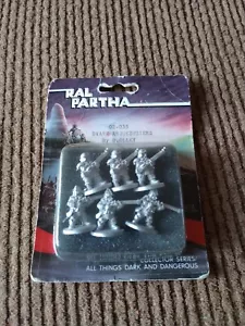 Paquete Blister de Colección Raro Ral Partha 03-035 Dwarf Arquebusiers - Imagen 1 de 4