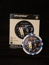 DC Heroclix: Ape Batman/ Ape Green Lantern Promo Card & Coin
