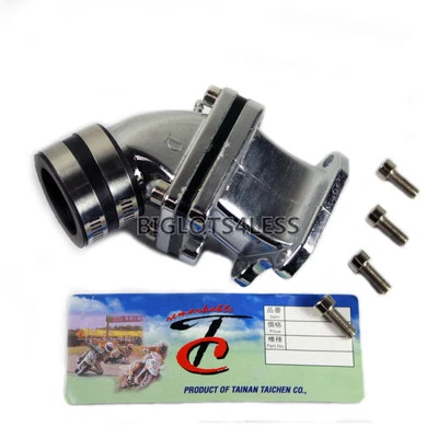 HONDA DIO ELITE 50 SYM DD50 KYMCO ZX50 CT PERFORMANCE INTAKE MANIFOLD W/ REED - Image 1 of 4