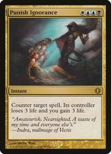FOIL Punish Ignorance | MtG Magic Shards of Alara | English | Near Mint