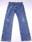 Wrangler 47 Advanced Comfort Jeans Mens 36x34 Blue Regular Fit Cowboy 47MACMT
