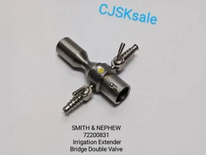 SMITH & NEPHEW 72200831 High Flow Irrigation Extender Double Valve (USED). - Picture 1 of 6