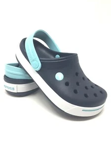 Crocs Crocband II Jungen Clog Navy/Eisblau Größe wählbar NEU - Bild 1 von 4