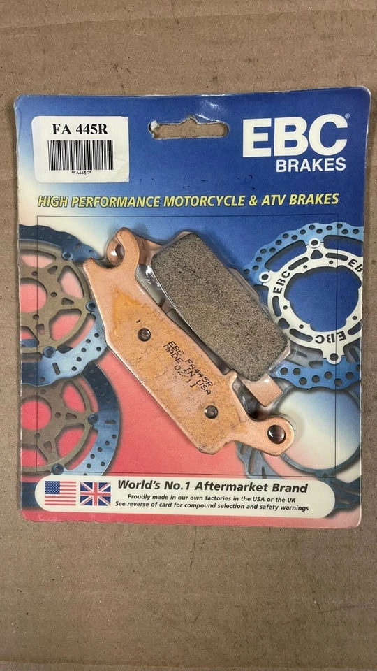 Pastillas de freno traseras izquierda Yamaha YFM 700 2007-15 Grizzly EBC, FA445R Foto 1 de 1