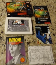 Earthworm Jim (Super Nintendo, SNES) Complete in Box with Poster/Registration!
