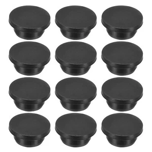 24mm Diameter Rubber Hole Plugs 12 Pcs Silicone Rubber Round Hole Stoppers fo... - Picture 1 of 6