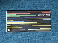 February 2020 NYC MTA New York City Transit Subway Railroad Train System Map 