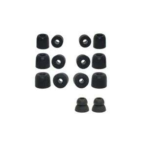 6 pr. memory foam ear tips for Ultimate Ears earbuds plus 1 pair double flange - Picture 1 of 9