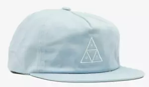 Huf Worldwide Skateboard Cap Snapback Hat Unstructured Triple Triangle Blue Fog - Bild 1 von 4