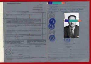 #16191 South Africa 1973. International Driving License for a Greek. Booklet - Picture 1 of 2