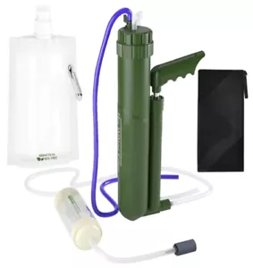 Bomba de mano de ósmosis inversa exterior camping Black out prevención de crisis filtro de agua - Imagen 1 de 21