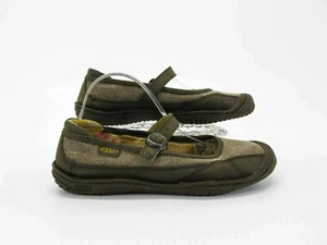 Keen Womens Shoes Summer Size 10.5M Buckle Brown Mary Jane Flat Pre Owned qp - Picture 1 of 12
