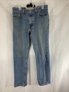 Levis Mens 505 Regular Fit Denim Jean Tag 34x32 Measure 34x31 - Bild 1 von 8