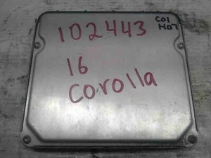 2016 TOYOTA COROLLA A/T 1.8 OEM ENGINE CONTROL MODULE ECM PCM ICM BRAIN BOX - Picture 1 of 4