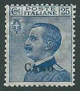 1912 EGEO CASO EFFIGIE 25 CENT MNH ** - M55 - Picture 1 of 1