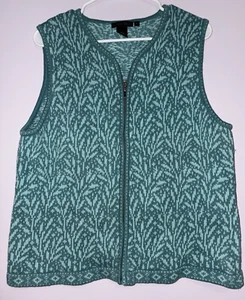Nomadic Traders, Cotton, Blue Remi zip up vest size L - Picture 1 of 7