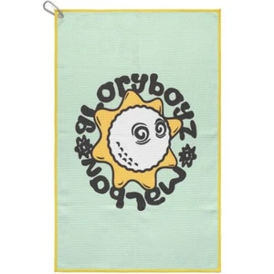 Malbon Glo Gang Golf Towel Gloryboysz 100% Polyester Soft Golf Tour Towel (Mint) - Picture 1 of 1
