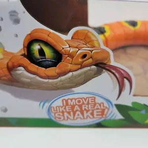 Robo Alive Slithering Snake, Flickering Tongue,Toy - Bild 1 von 12