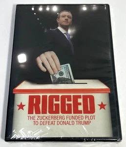 Rigged: The Zuckerberg Funded Plot To Defeat Donald Trump (2022, DVD) Sealed - Picture 1 of 6