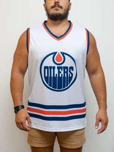 Edmonton Oilers Away Hockey Tank - Picture 1 of 11