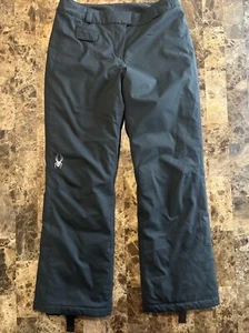 Spyder women’s XtL 10/10k snow pants black size 12 NEW - Picture 1 of 9