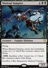 1x Skeletal Vampire LP, English MTG Commander 2017