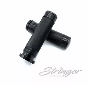 Harley-Davidson Blackout Knurled Hand Grips - Picture 1 of 2