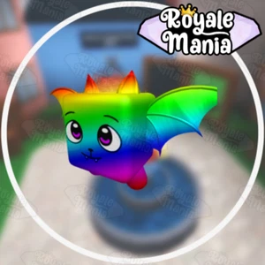 Roblox Murder Mystery 2 MM2 Chroma Fire Bat Godly Pet - Imagen 1 de 3